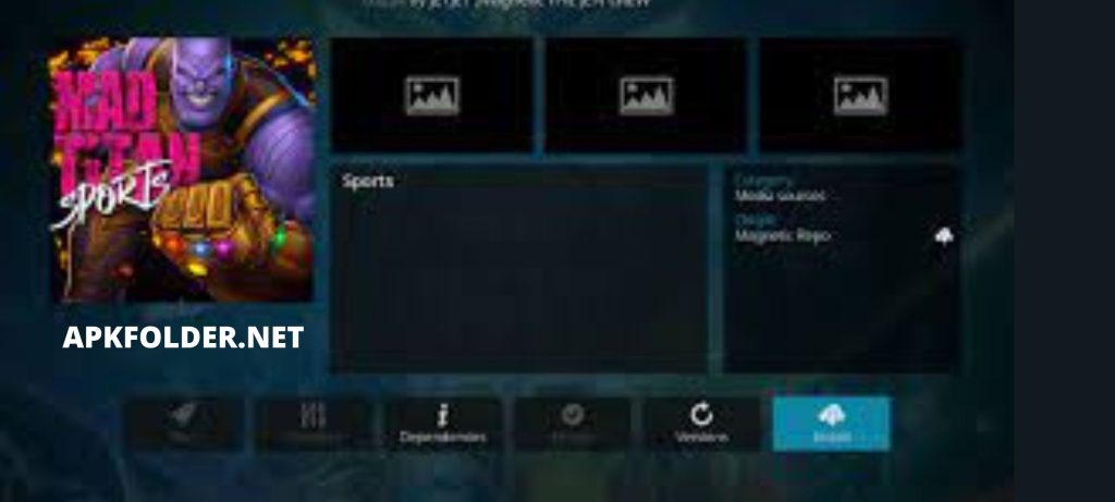 Mad Titan Sports Kodi Addon