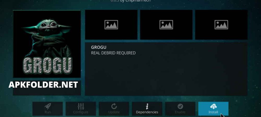 Grogu Kodi Addon 