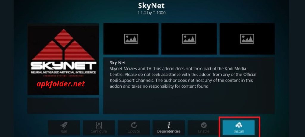 Skynet Kodi Addon