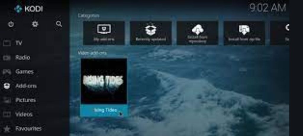 Rising Tides Kodi Addon