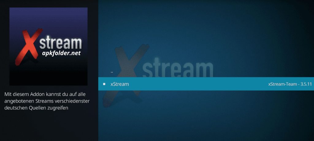 Xstream Kodi Addon