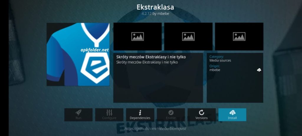 EKstraklasa Kod Addon