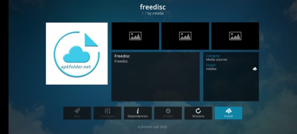 FreeDisc Kodi Addon