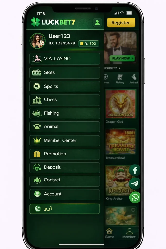 LUCKBET7 Game Download