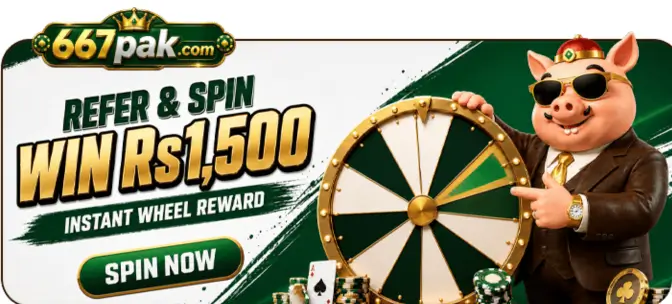 667Pak Game Refer & Spin
